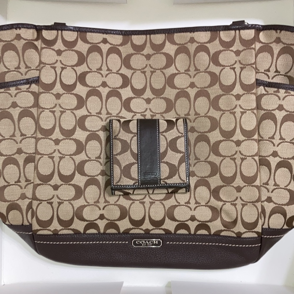 🥥 Coach Signature 🥥 Mini Wallet - Picture 15 of 15